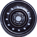 Saturn Wheel STL7001 Steel Black
